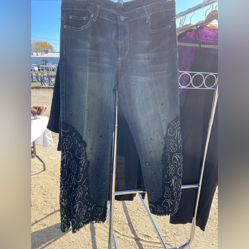 Embellished Jeans